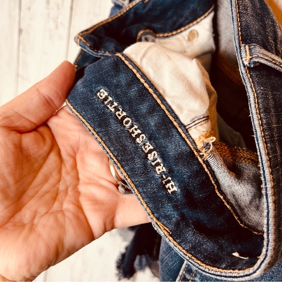 American Eagle Embroidered Hi Rise Shortie N1 - Picture 4 of 5